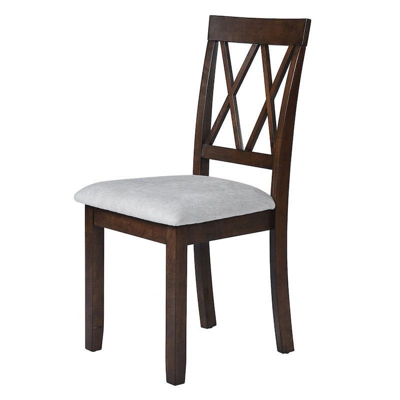 Dining Room Chairs Set of 2, Accent Diner Chairs Upholstered Fabric Side Stylish Kitchen Chairs