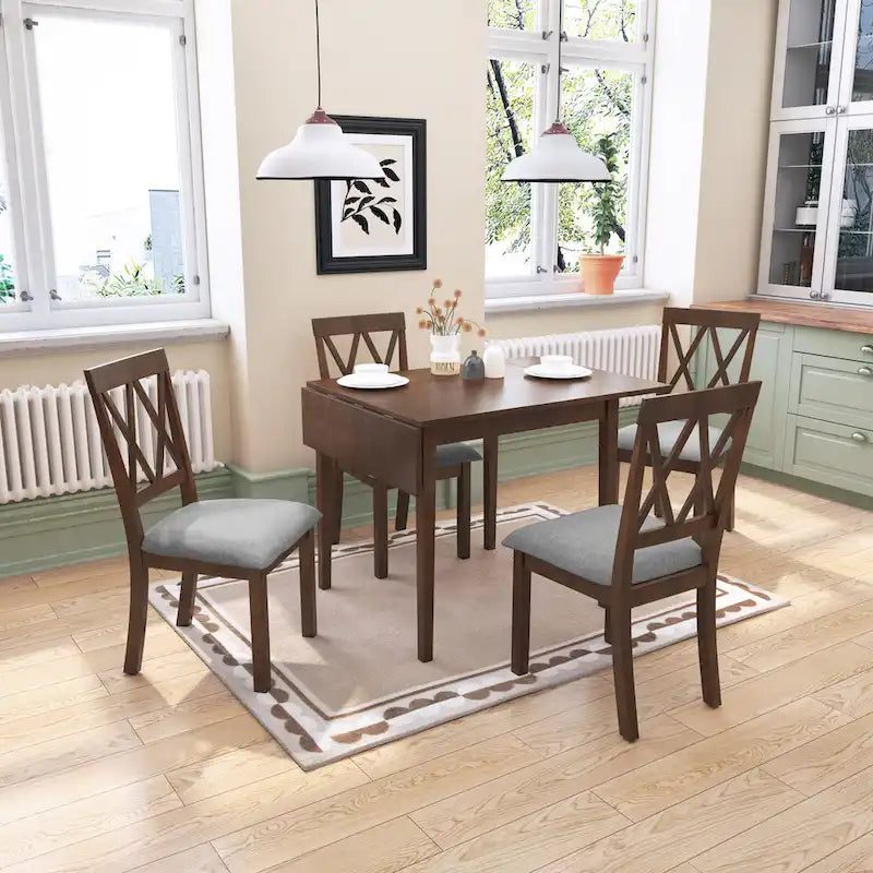Dining Room Chairs Set of 2, Accent Diner Chairs Upholstered Fabric Side Stylish Kitchen Chairs