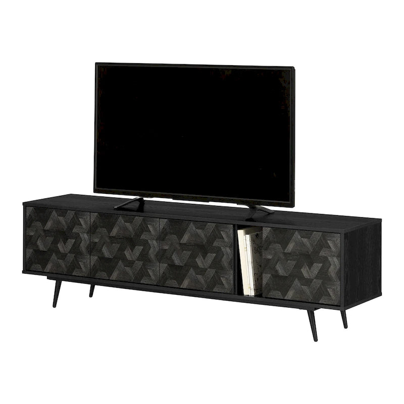 TV Stand with Doors