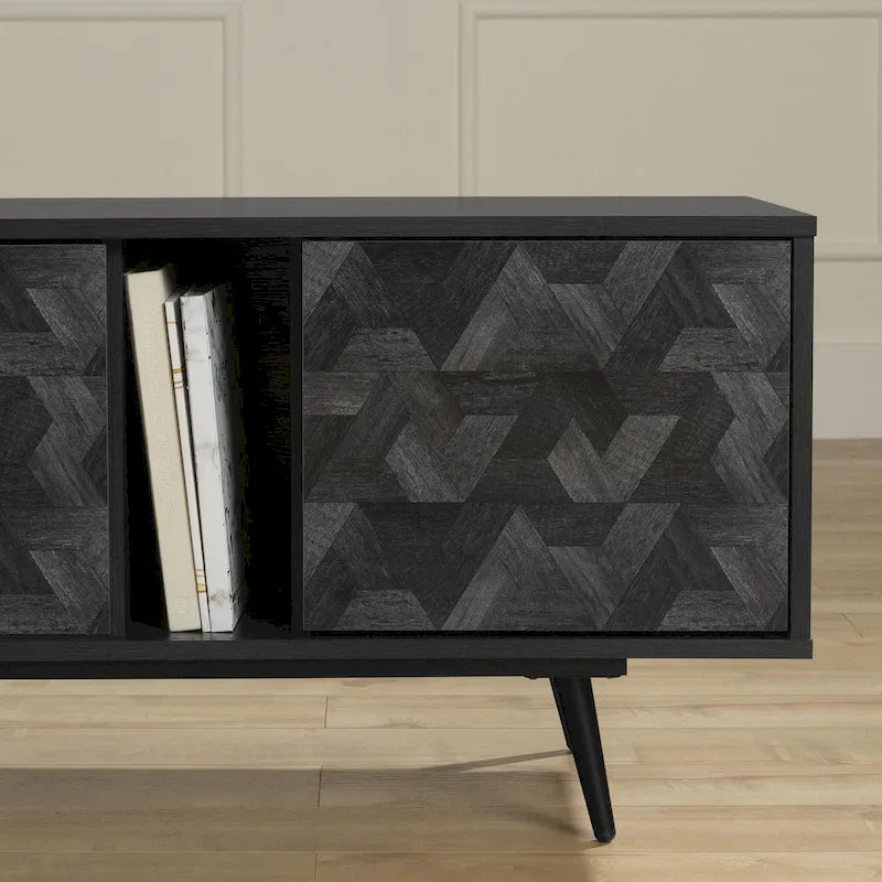 TV Stand with Doors