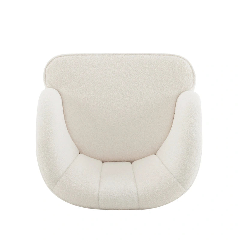 Modern 28.25 Upholstered Accent Chair With Sturdy Rubber Wood Legs for Living Room