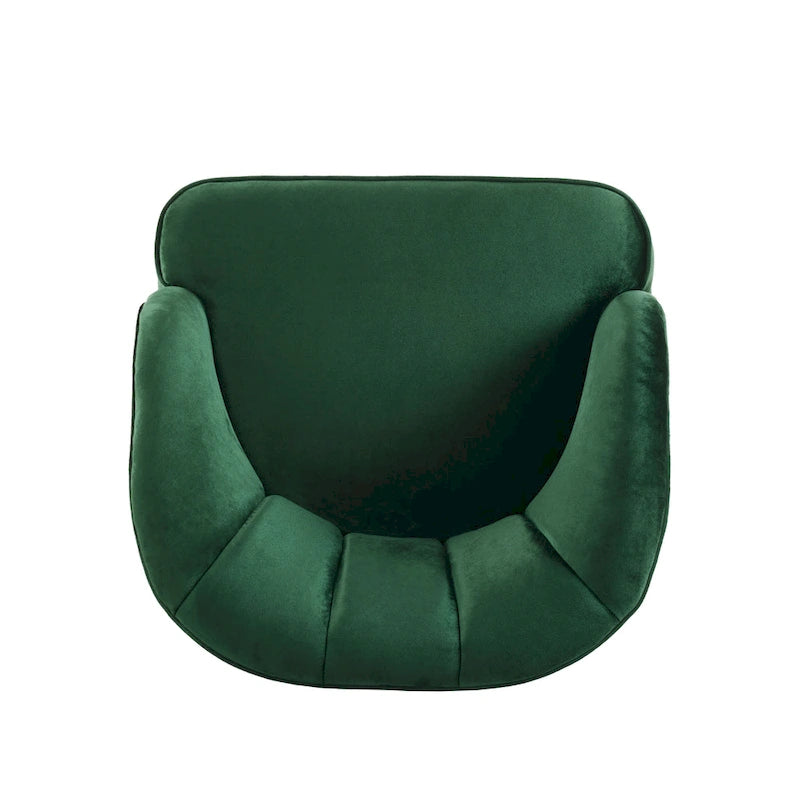 Modern 28.25 Upholstered Accent Chair With Sturdy Rubber Wood Legs for Living Room