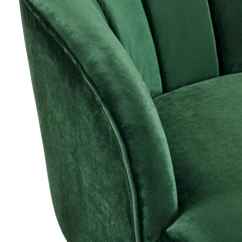 Modern 28.25 Upholstered Accent Chair With Sturdy Rubber Wood Legs for Living Room