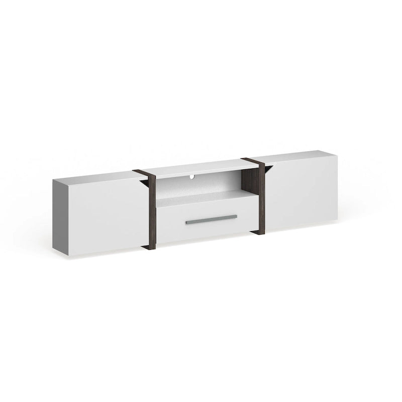 81-inch 5-Shelf Multi-functional Storage TV Console