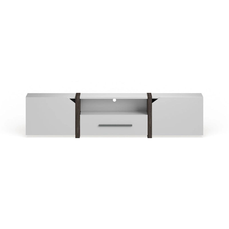 81-inch 5-Shelf Multi-functional Storage TV Console