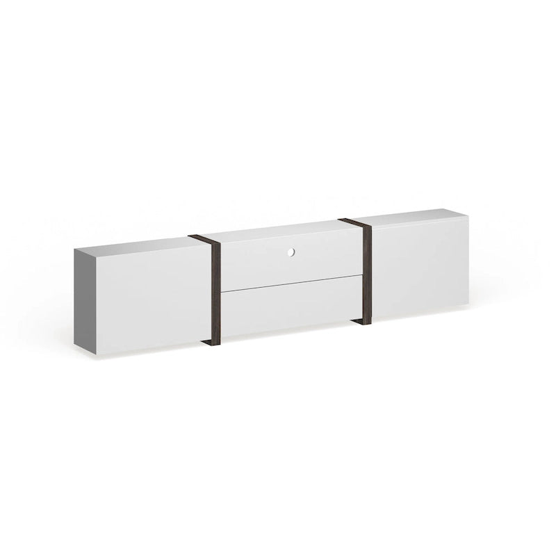 81-inch 5-Shelf Multi-functional Storage TV Console