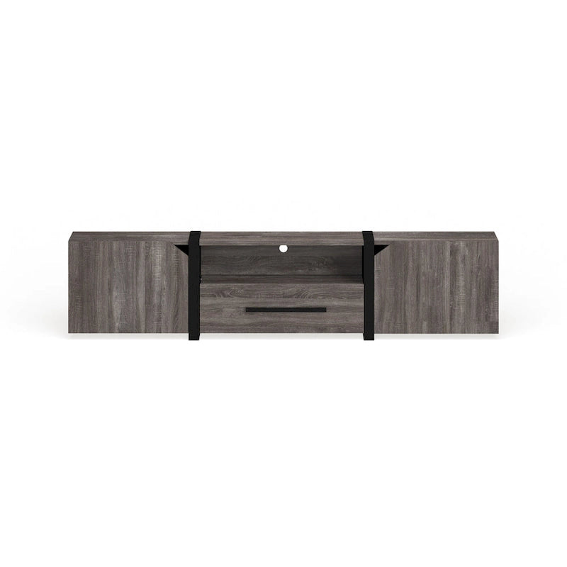 81-inch 5-Shelf Multi-functional Storage TV Console