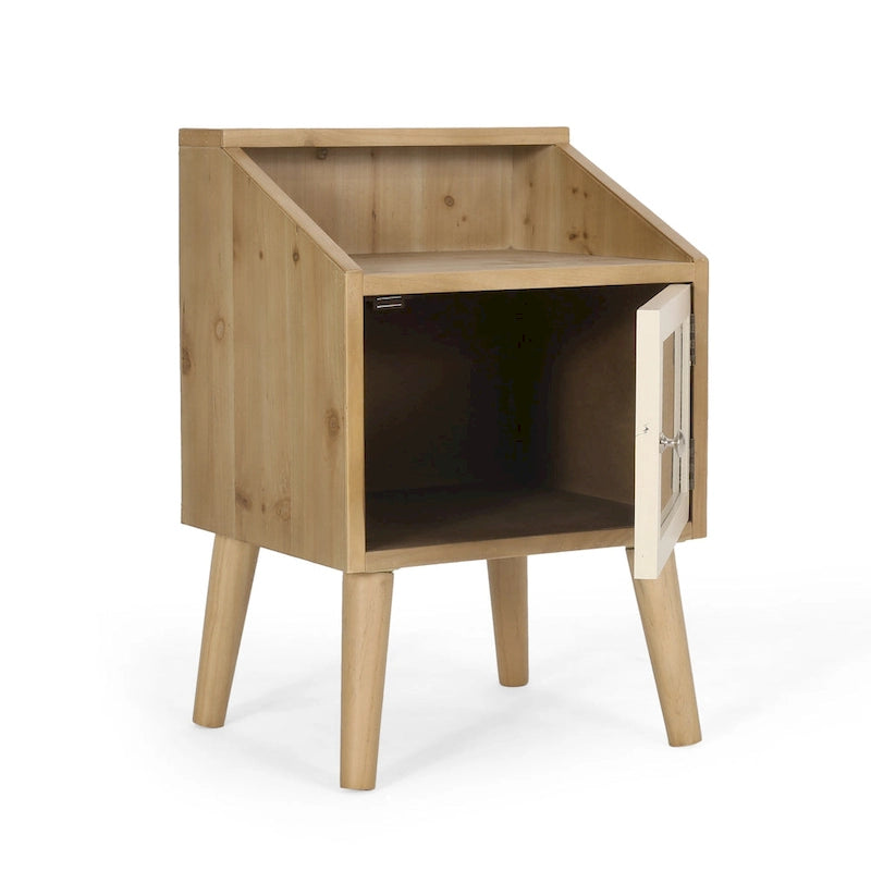 End Table with Hutch