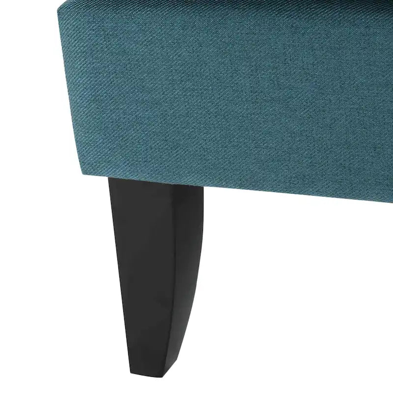Studded Fabric Club Chair