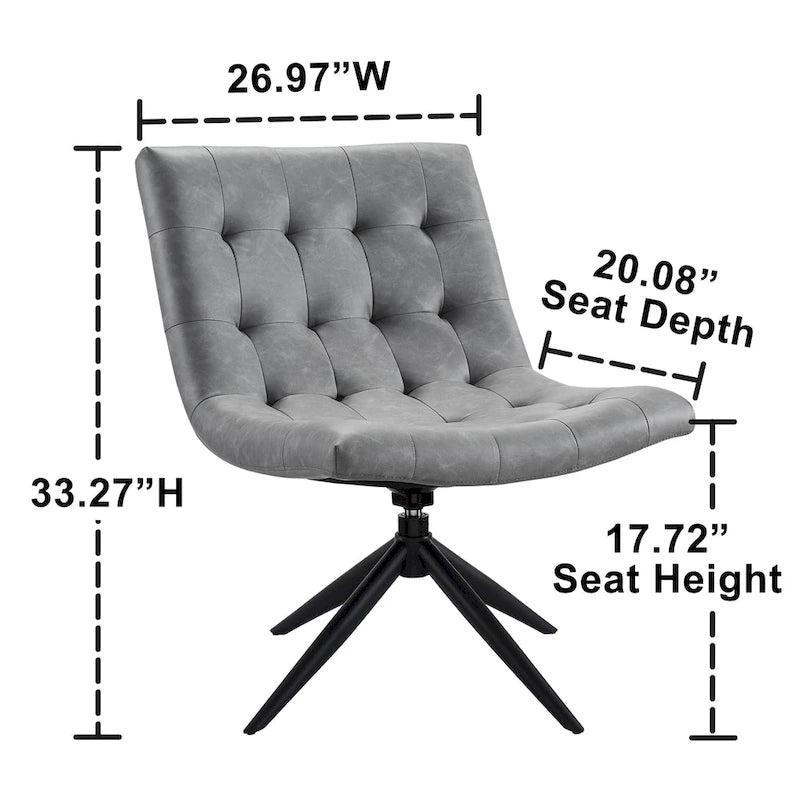 Swivel Home Office Accent Chair