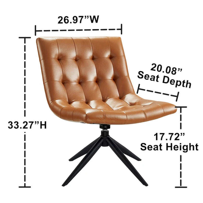 Swivel Home Office Accent Chair