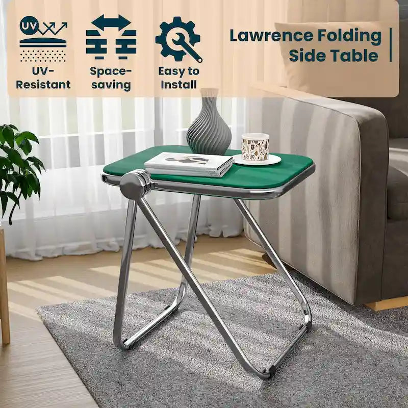 Rectangular Folding Table with Aluminum Frame - 16.73