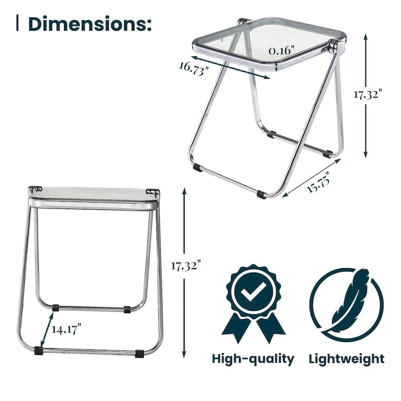 Rectangular Folding Table with Aluminum Frame - 16.73
