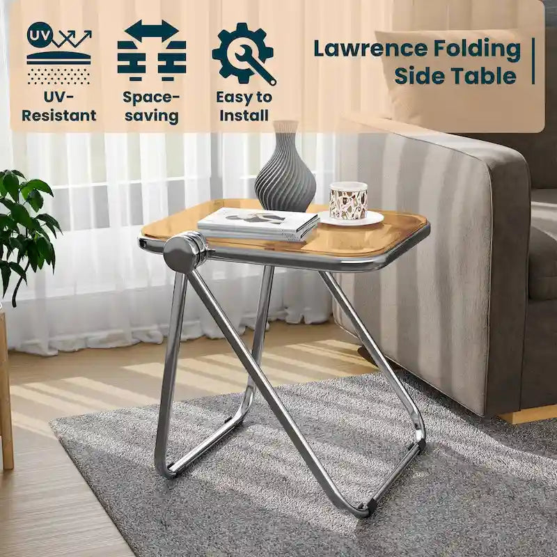 Rectangular Folding Table with Aluminum Frame - 16.73