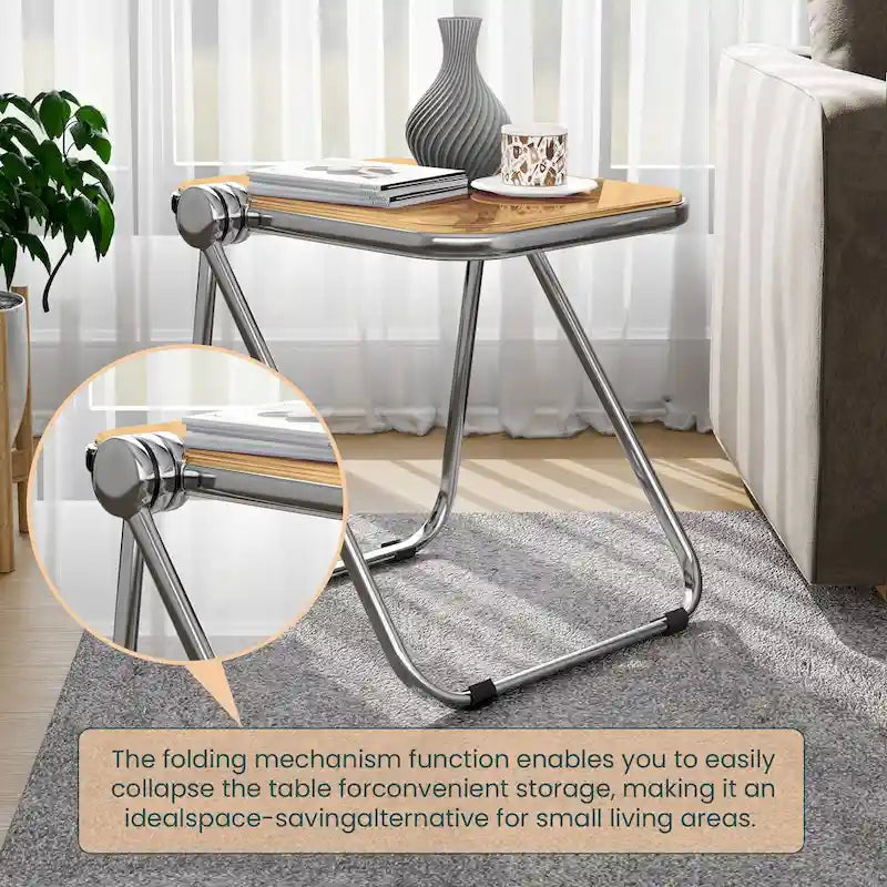 Rectangular Folding Table with Aluminum Frame - 16.73
