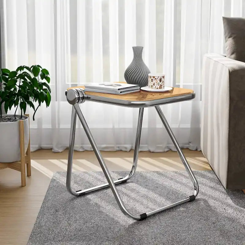Rectangular Folding Table with Aluminum Frame - 16.73