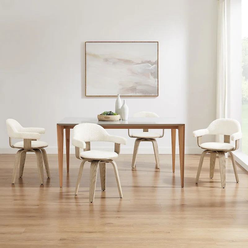 Mid-century Modern Swivel Accent Chair