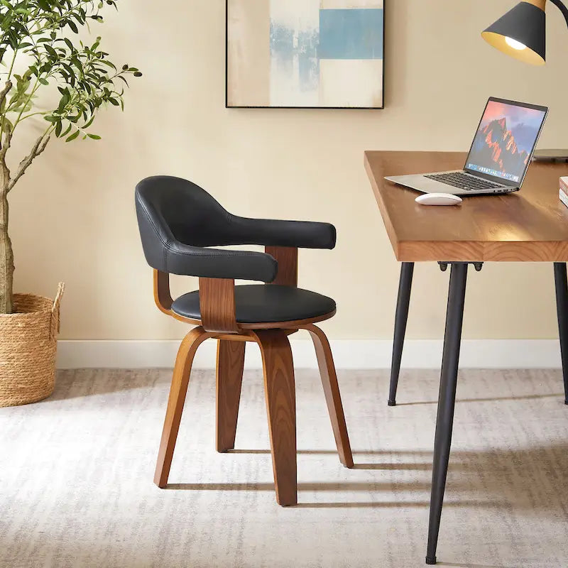 Mid-century Modern Swivel Accent Chair