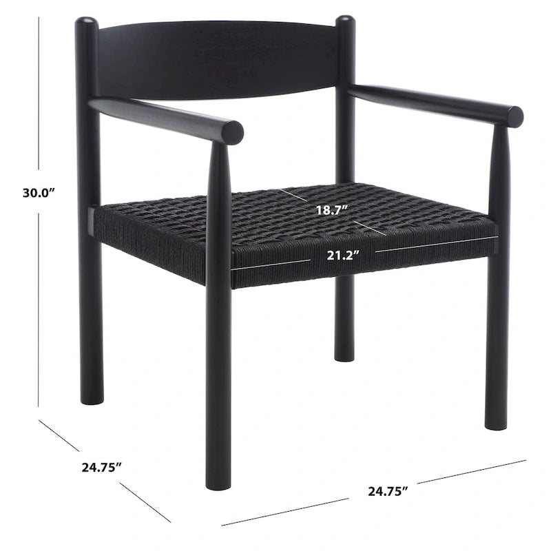 Rope Accent Chair - 24.75 W x 24.75 L x 30 H - 25Wx25Dx30H