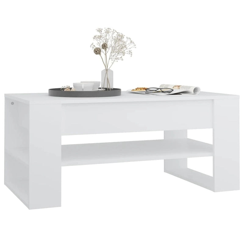 Coffee Table multicolor 40.2x21.7x17.7 Engineered Wood