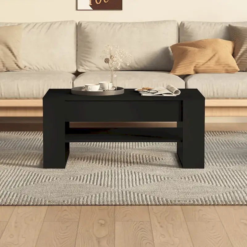 Coffee Table multicolor 40.2x21.7x17.7 Engineered Wood