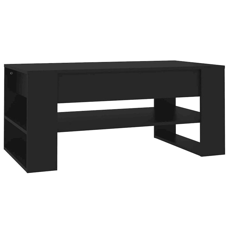 Coffee Table multicolor 40.2x21.7x17.7 Engineered Wood