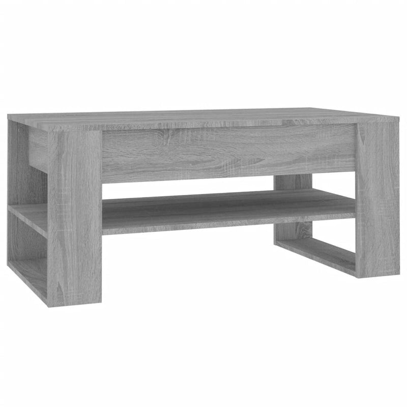 Coffee Table multicolor 40.2x21.7x17.7 Engineered Wood
