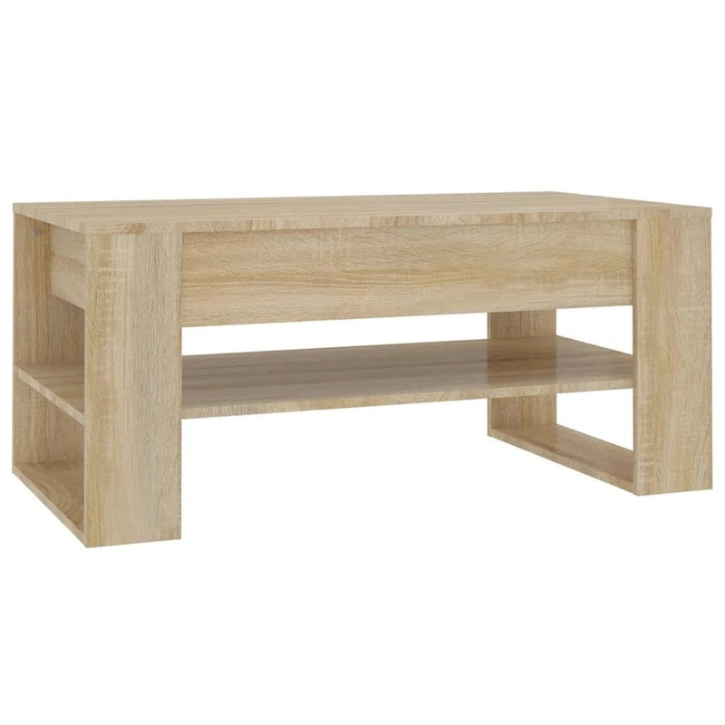 Coffee Table multicolor 40.2x21.7x17.7 Engineered Wood