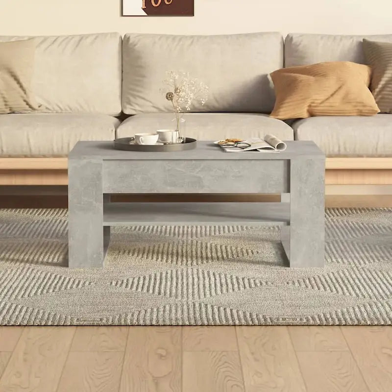 Coffee Table multicolor 40.2x21.7x17.7 Engineered Wood