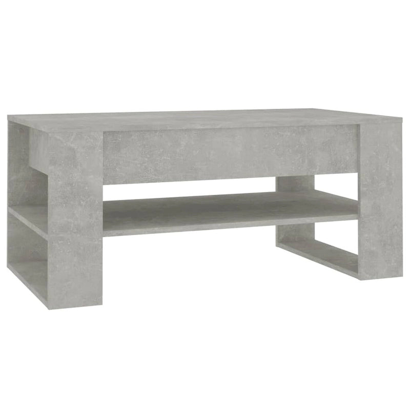 Coffee Table multicolor 40.2x21.7x17.7 Engineered Wood