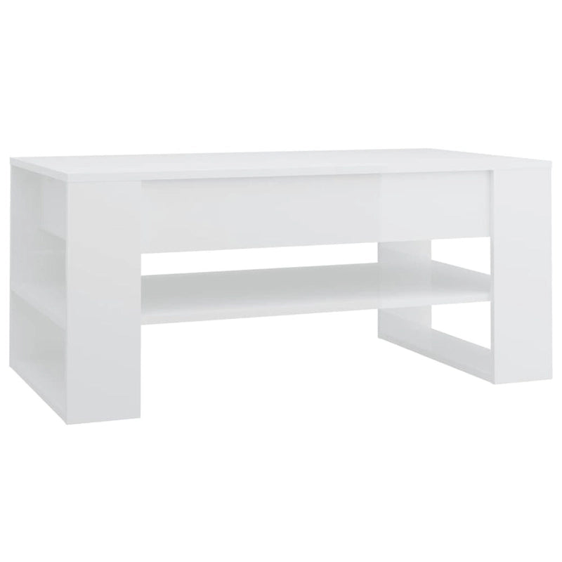 Coffee Table multicolor 40.2x21.7x17.7 Engineered Wood