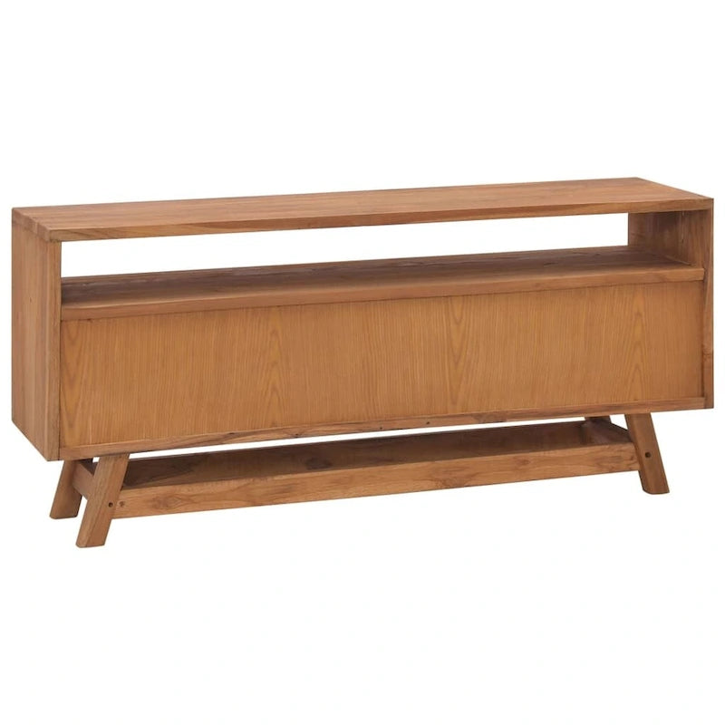 TV Cabinet 43.3x11.8x19.7 Solid Teak Wood - 43.3 x 11.8 x 19.7 - 43.3 x 11.8 x 19.7