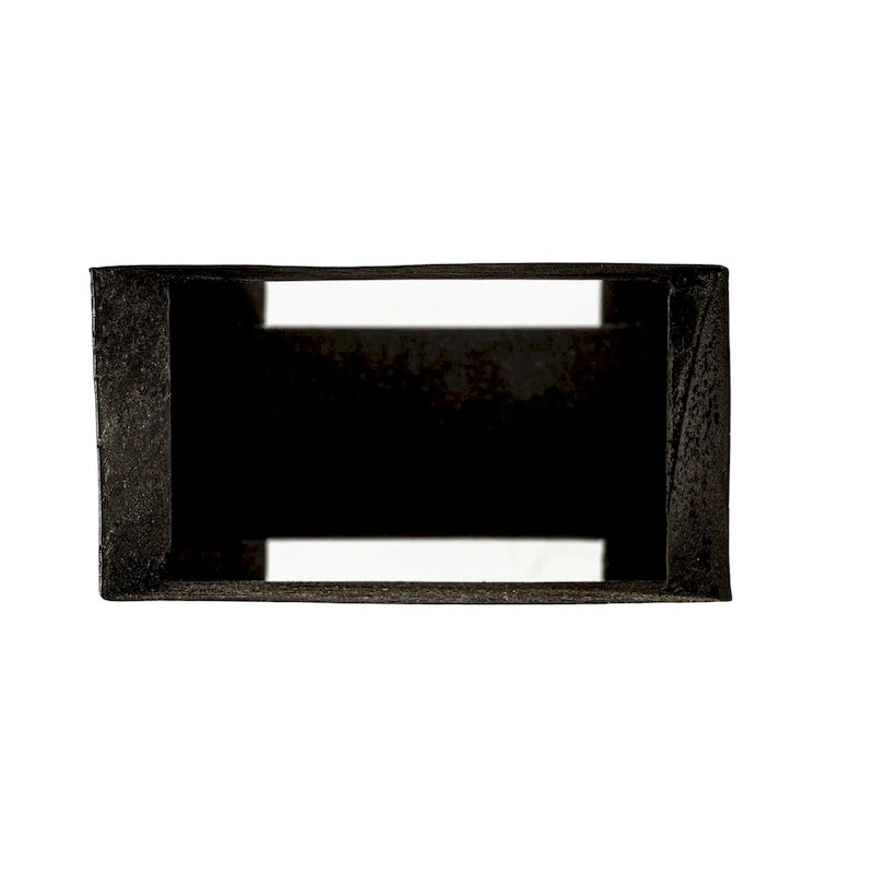 Wood Stool with Textured Surface