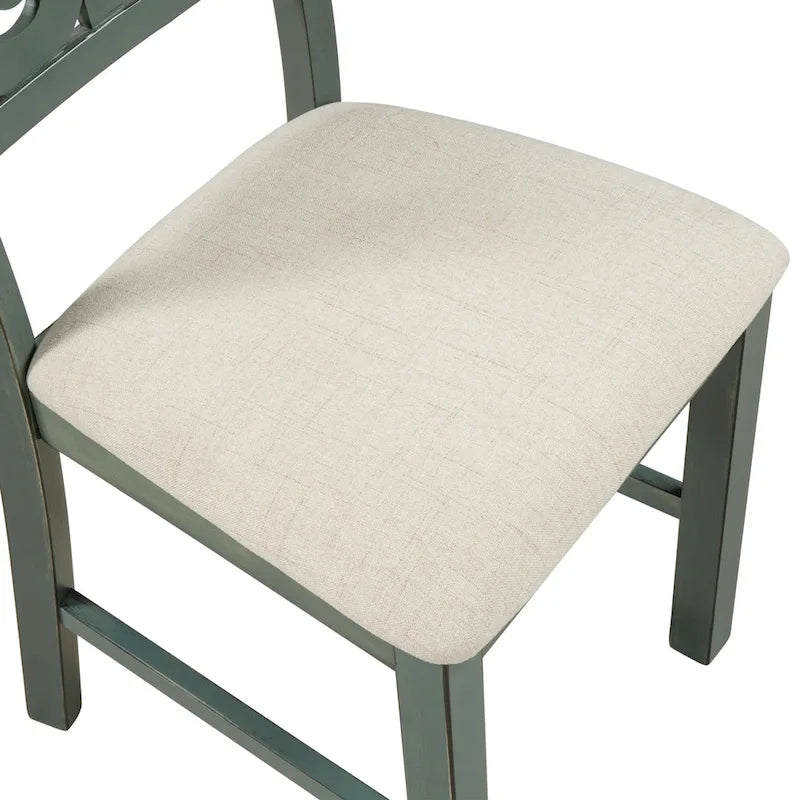 5-Piece Round Dining Table and Chair Set