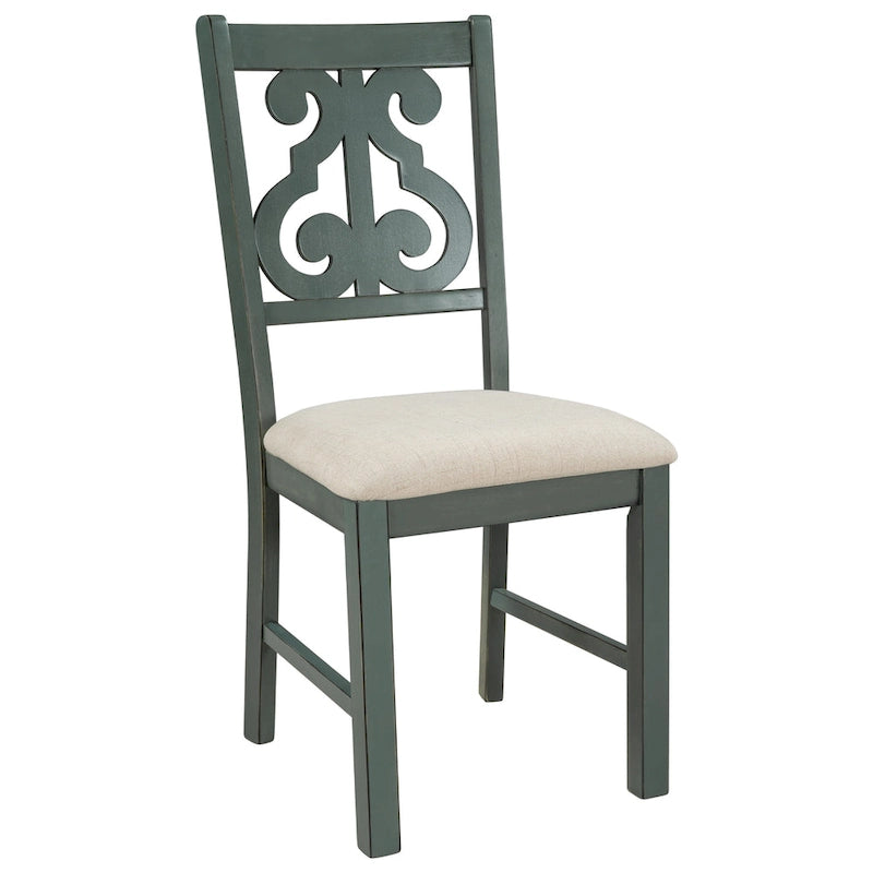 5-Piece Round Dining Table and Chair Set