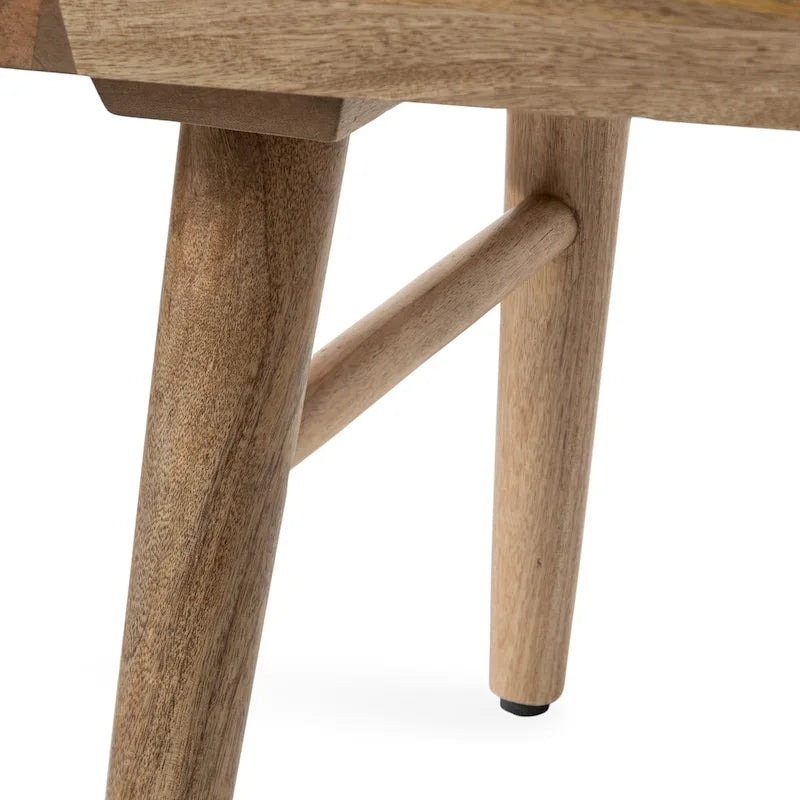 Oval Wood Coffee Table