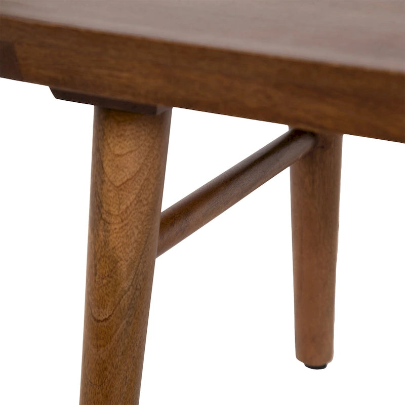 Oval Wood Coffee Table