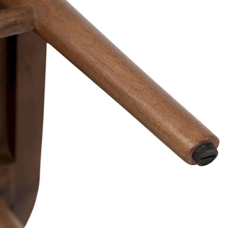 Oval Wood Coffee Table